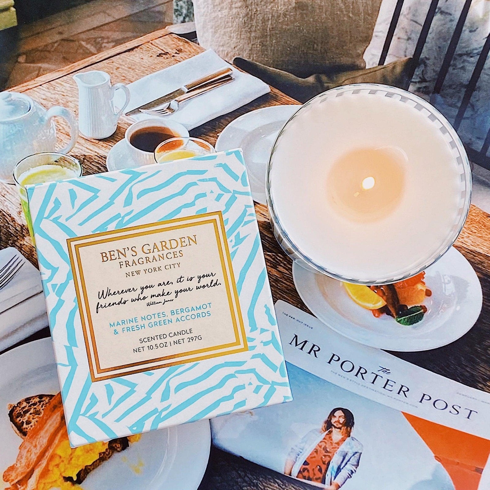 Wherever You Are, Artisan Scented 10.5 oz. Signature Candle - Bensgarden.com