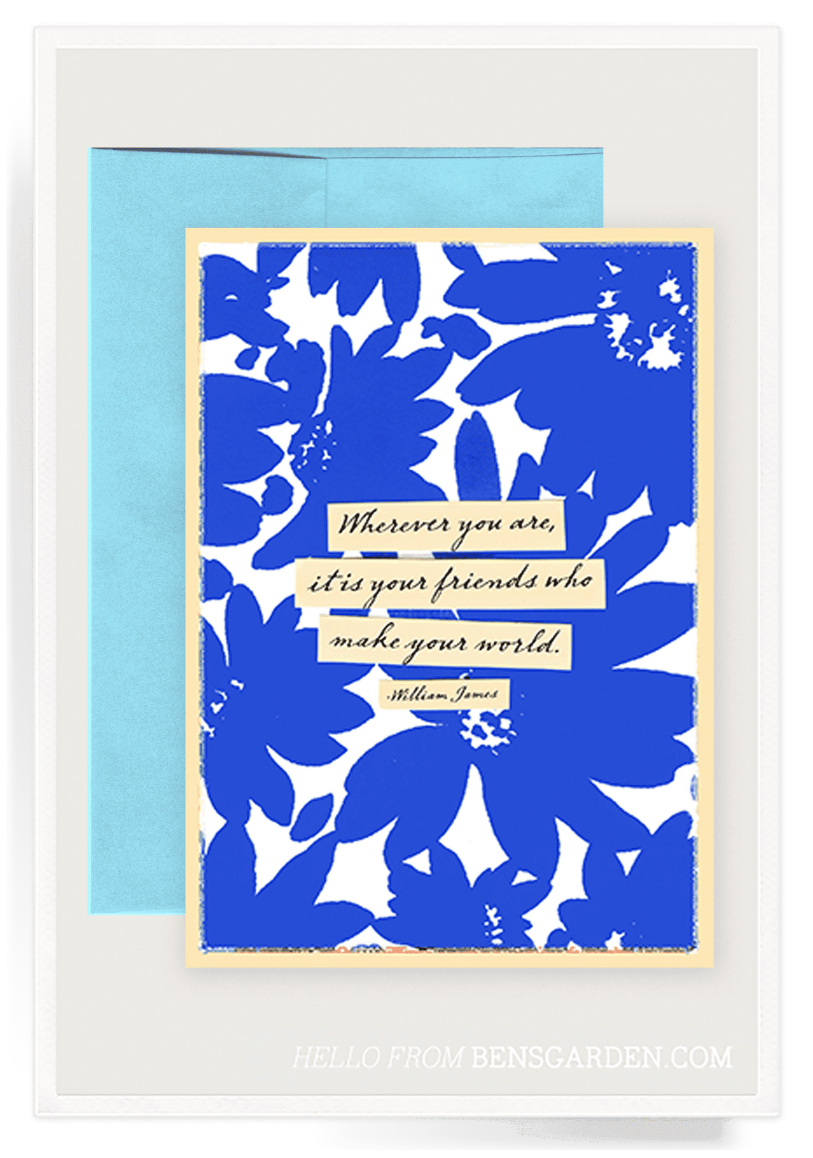 Wherever You Are Folded Greeting Card - Bensgarden.com