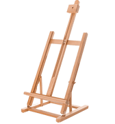 Wooden Tabletop Beechwood Wood Artist Easel For Artwork - Bensgarden.com