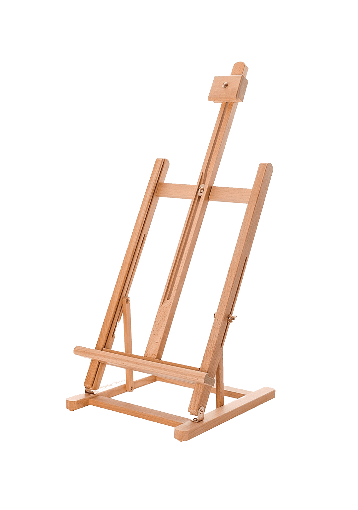 Wooden Tabletop Beechwood Wood Artist Easel For Artwork - Bensgarden.com