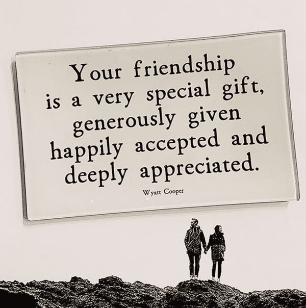 Ben's Garden | Your Friendship Is A Very Special Gift Decoupage Glass ...